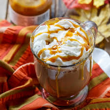 salted caramel latte